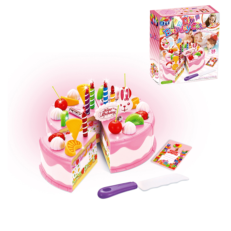 baby-fair TY Birthday Cake (Pink/Blue)